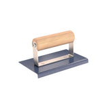Bon Tool Blue Steel Sidewalk Edger - Wood Handle
