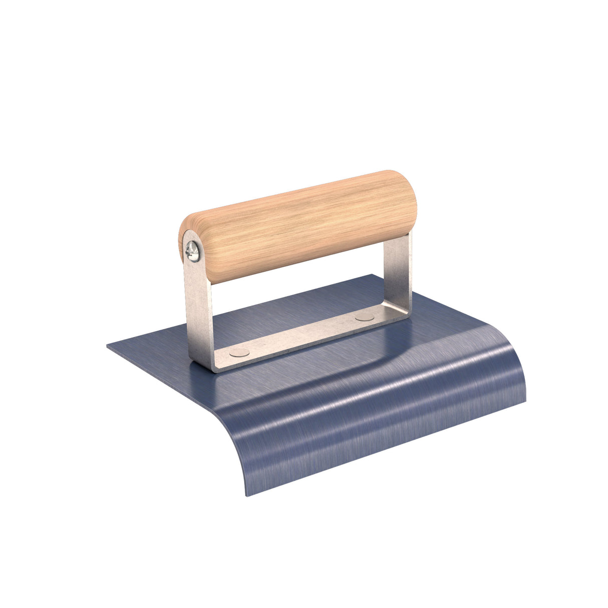 Bon Tool Blue Steel Sidewalk Edger - Wood Handle