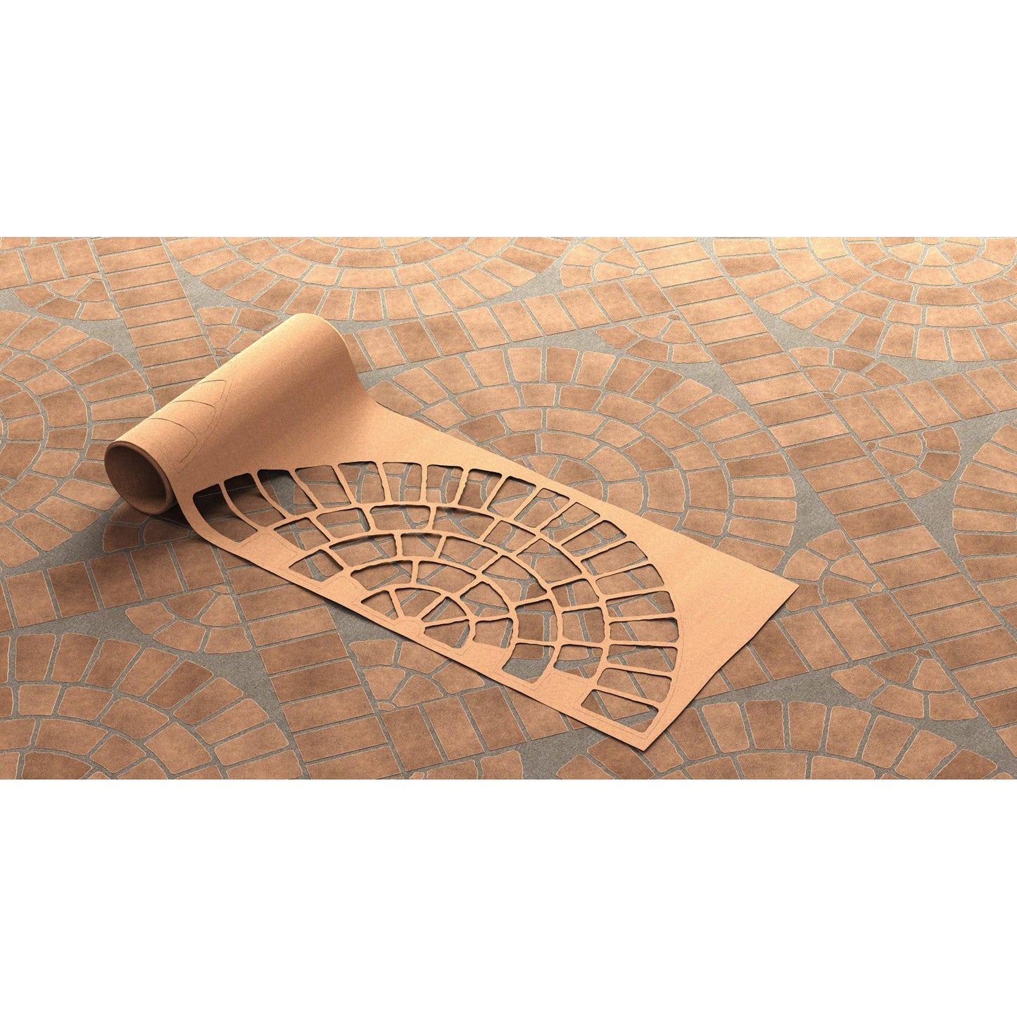 Bon Tool Paper Stencils for Decorative Concrete