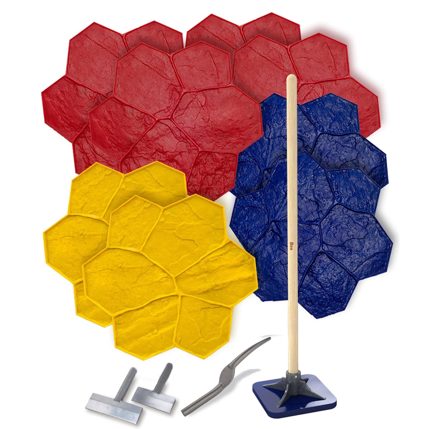 Bon Tool Random Stone Concrete Texturing Kit (32-842)