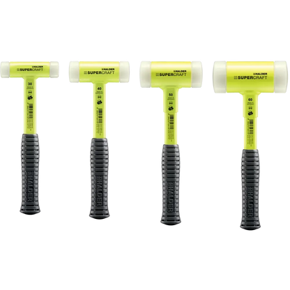 Halder Supercraft soft-face mallet, steel tube handle