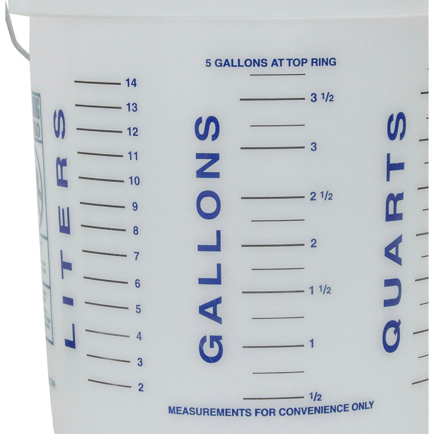 Bon Tool 5-Gallon Clear Measuring Pail (34-164)