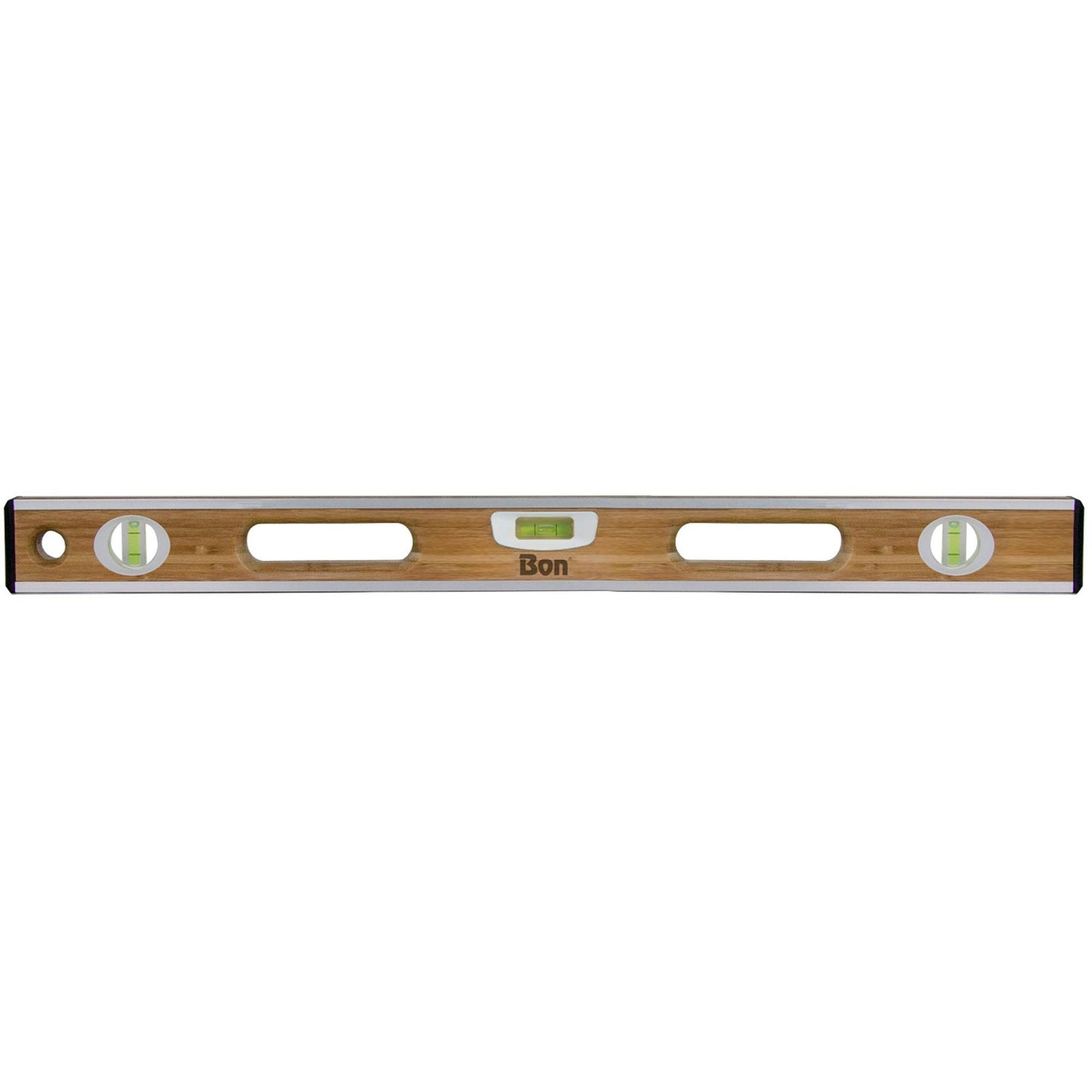 Bon Tool Aluminium Bound Laminated Bamboo Level
