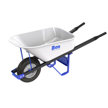 Bon Tool Trade Tough Steel Tray Wheel Barrow