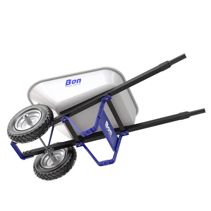 Bon Tool Trade Tough Steel Tray Wheel Barrow