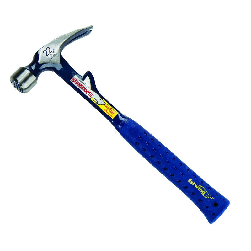 Estwing 22oz Hammertooth Hammer - Blue Vinyl Handle