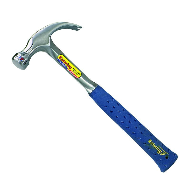 Estwing Curved Claw Hammer - Longer Handle For Increased Power