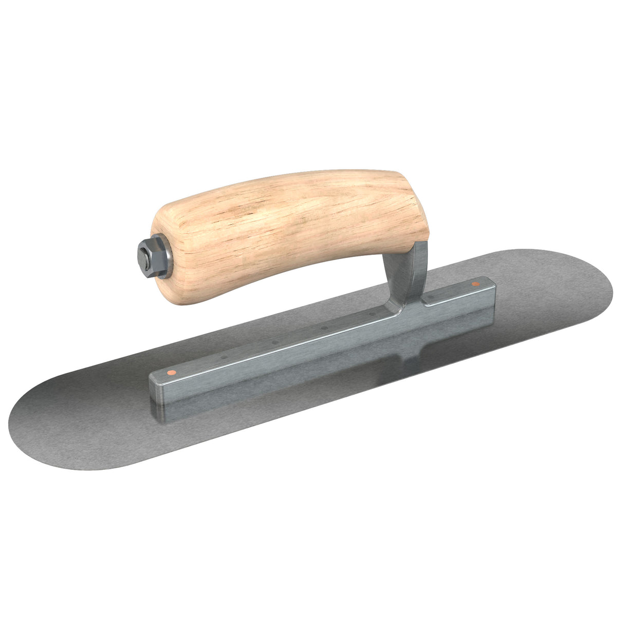 Bon Tool Carbon Steel Pool Trowel - Camel Back Wood Handle