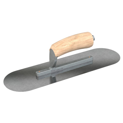 Bon Tool Carbon Steel Pool Trowel - Camel Back Wood Handle