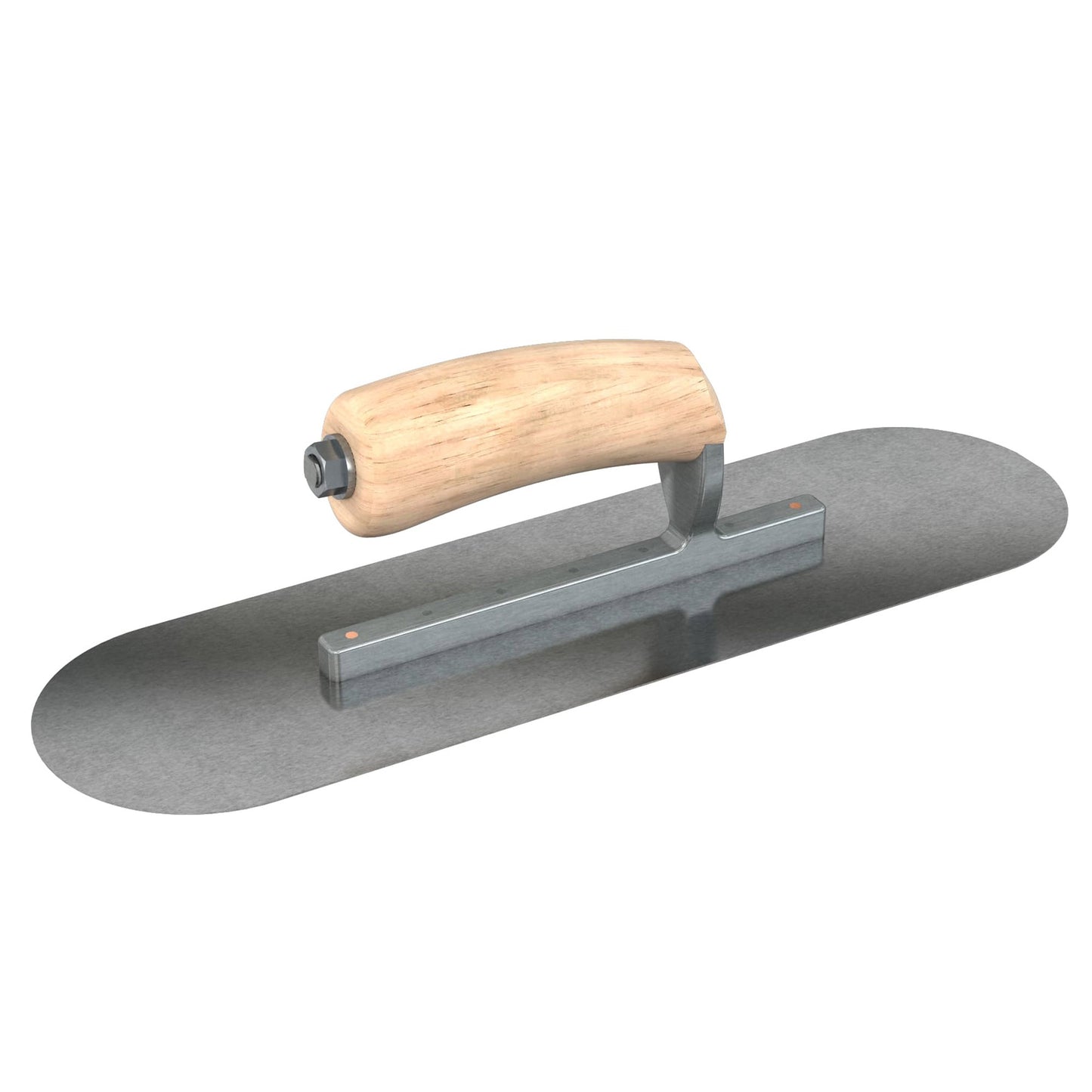 Bon Tool Carbon Steel Pool Trowel - Camel Back Wood Handle