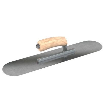 Bon Tool Carbon Steel Pool Trowel - Camel Back Wood Handle
