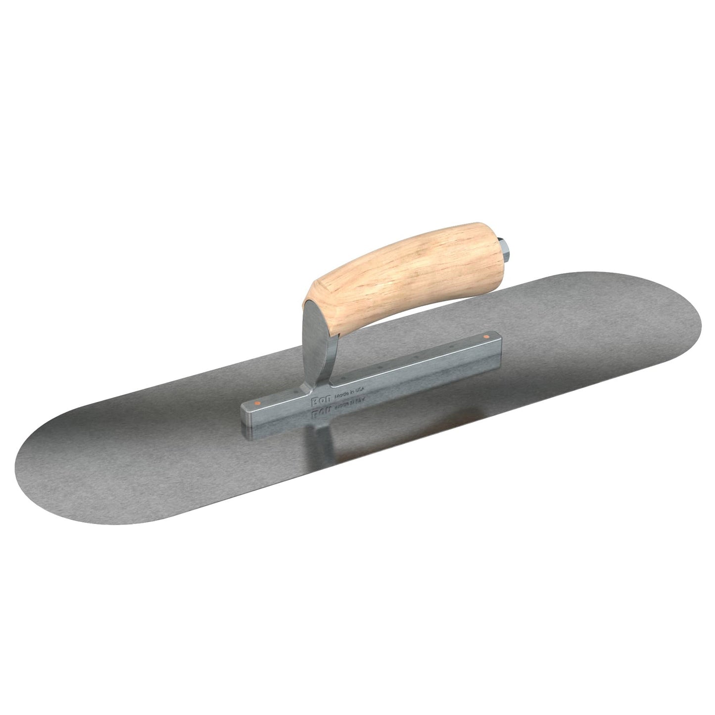 Bon Tool Carbon Steel Pool Trowel - Camel Back Wood Handle
