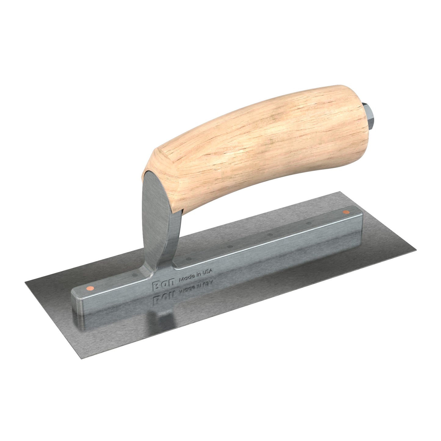 Bon Tool Carbon Steel Midget Trowel - Camel Back Wood Handle