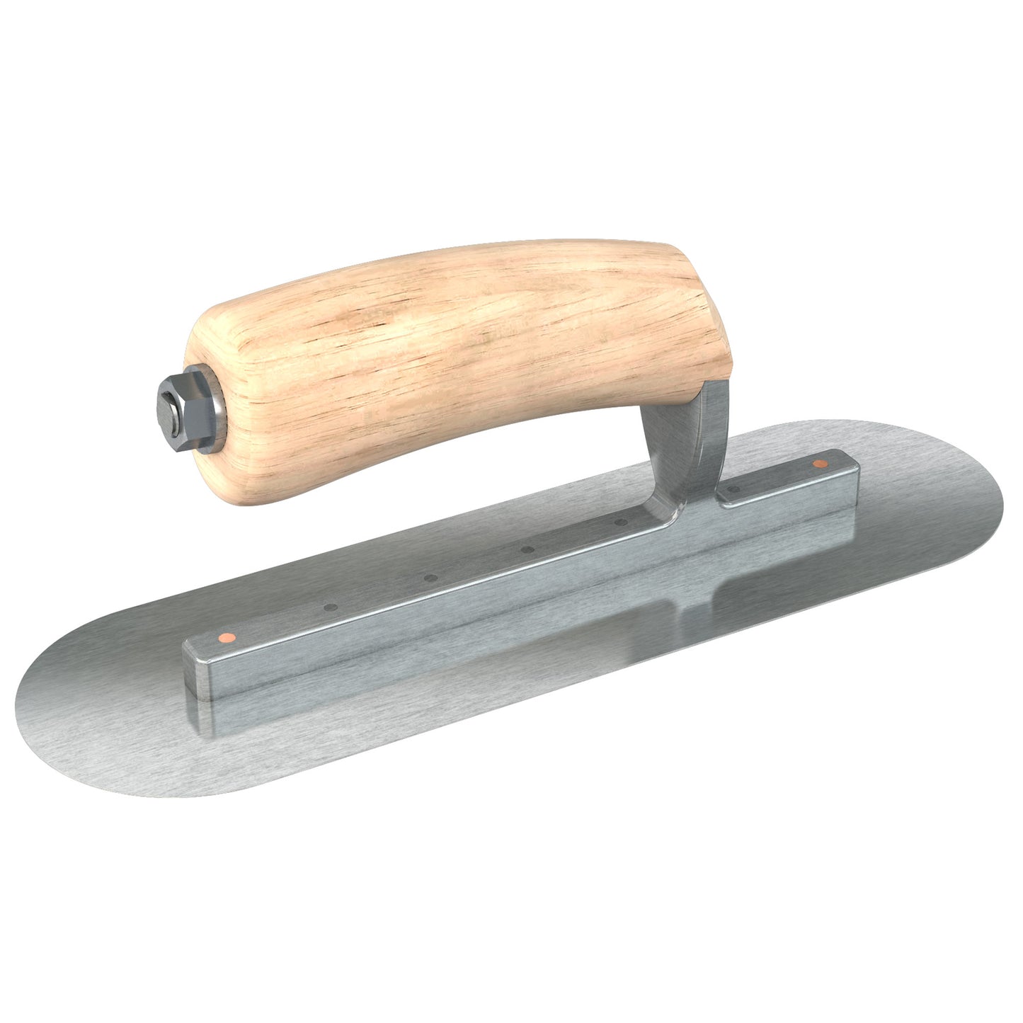 Bon Tool Razor Stainless Steel Pool Trowel - Camel Back Wood Handle