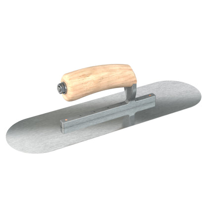 Bon Tool Razor Stainless Steel Pool Trowel - Camel Back Wood Handle