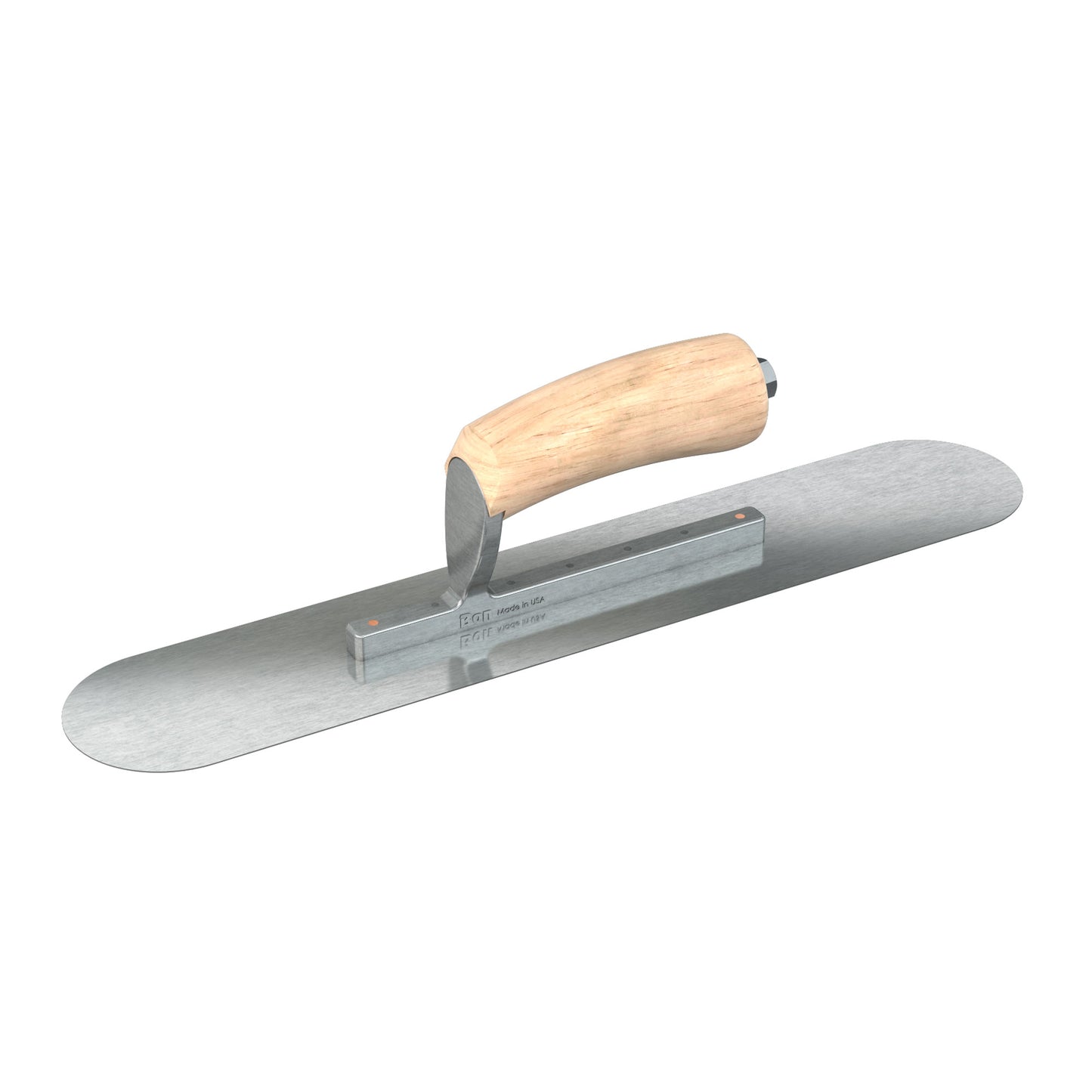Bon Tool Razor Stainless Steel Pool Trowel - Camel Back Wood Handle