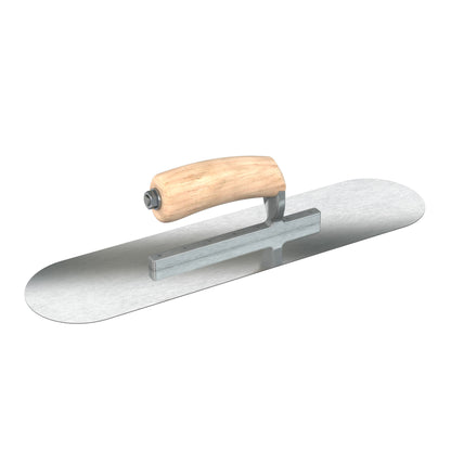 Bon Tool Razor Stainless Steel Pool Trowel - Camel Back Wood Handle