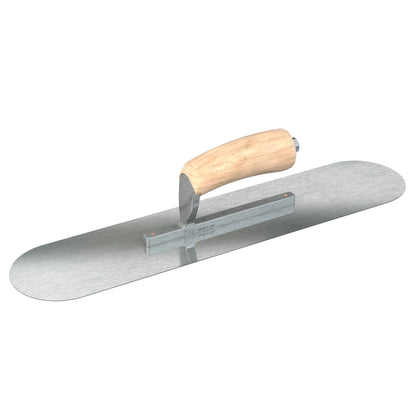 Bon Tool Razor Stainless Steel Pool Trowel - Camel Back Wood Handle