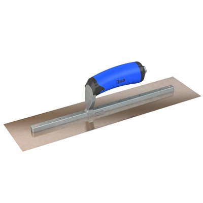 Bon Golden Stainless Steel Finishing Trowel - Comfort Wave Handle