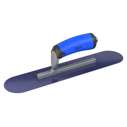 Bon Tool Blue Steel Pool Trowel - Comfort Wave Handle