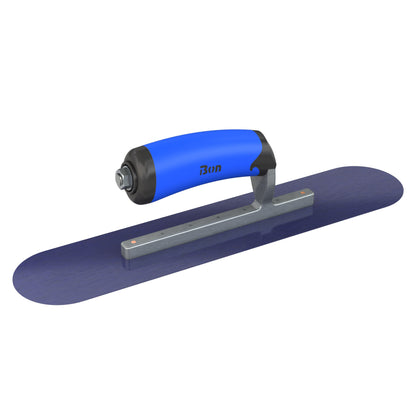 Bon Tool Blue Steel Pool Trowel - Comfort Wave Handle