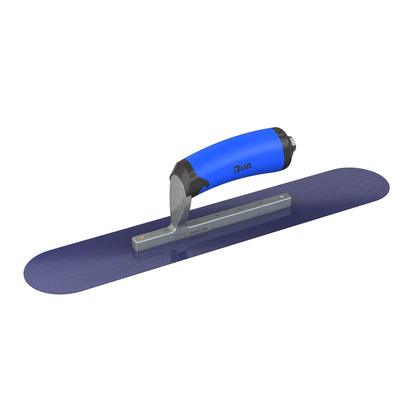 Bon Tool Blue Steel Pool Trowel - Comfort Wave Handle