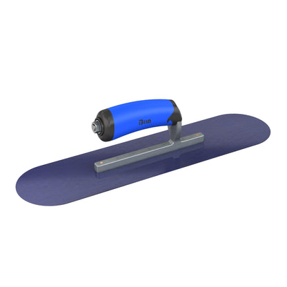 Bon Tool Blue Steel Pool Trowel - Comfort Wave Handle