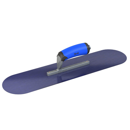 Bon Tool Blue Steel Pool Trowel - Comfort Wave Handle