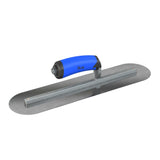 Bon Tool Carbon Steel Round End Finish Trowel - Comfort Wave Handle