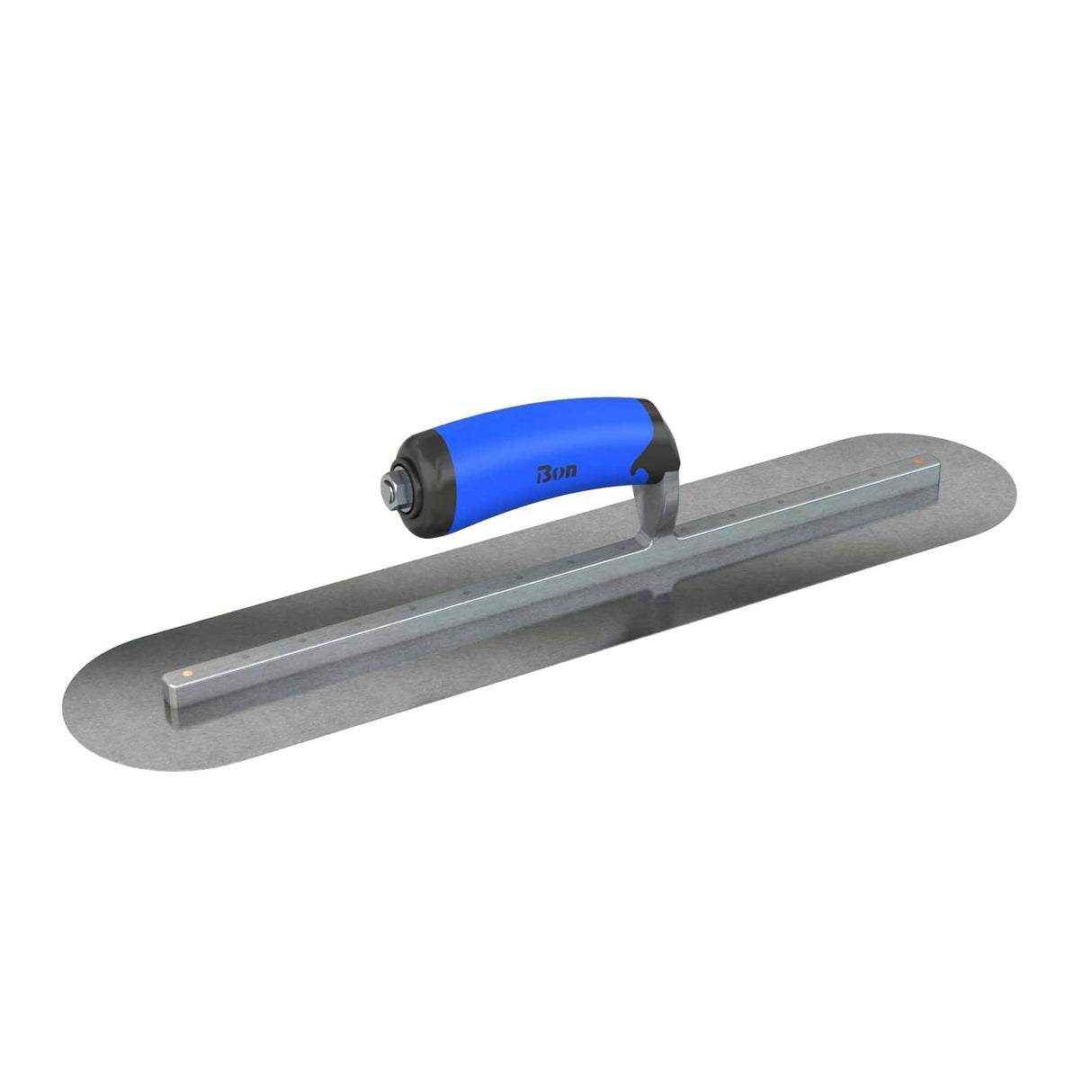 Bon Tool Carbon Steel Round End Finish Trowel - Comfort Wave Handle