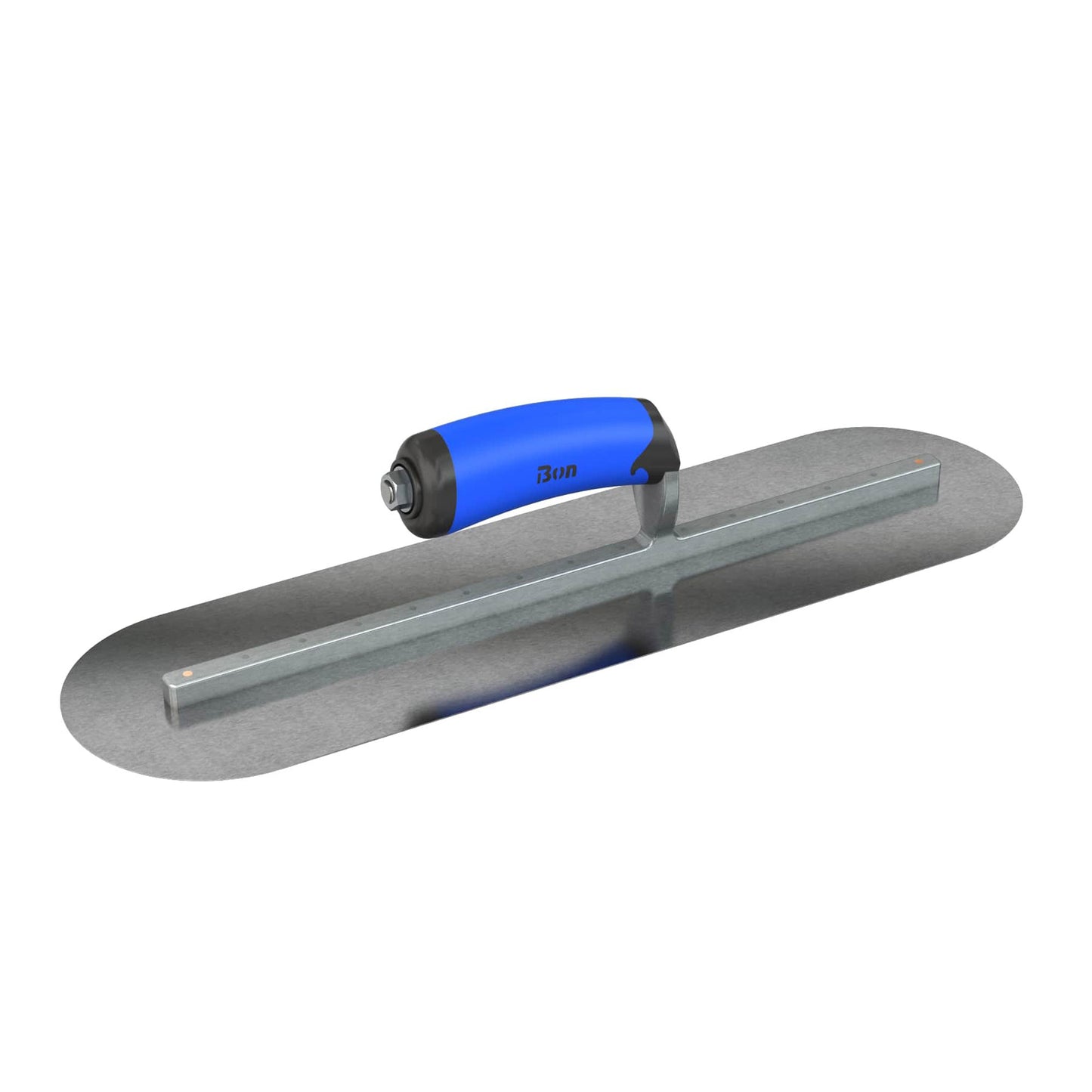 Bon Tool Carbon Steel Round End Finish Trowel - Comfort Wave Handle