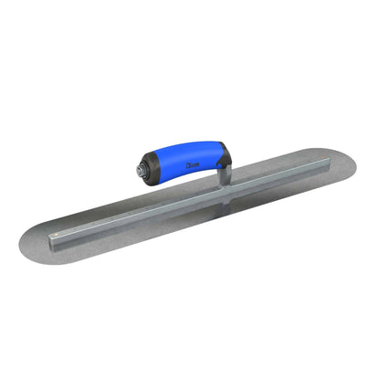 Bon Tool Carbon Steel Round End Finish Trowel - Comfort Wave Handle