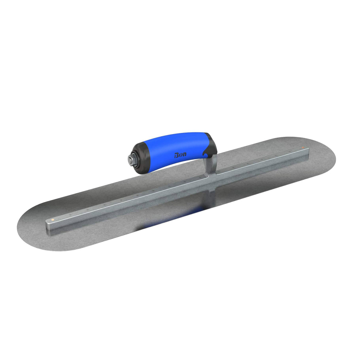 Bon Tool Carbon Steel Round End Finish Trowel - Comfort Wave Handle