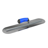 Bon Tool Carbon Steel Round End Finish Trowel - Comfort Wave Handle