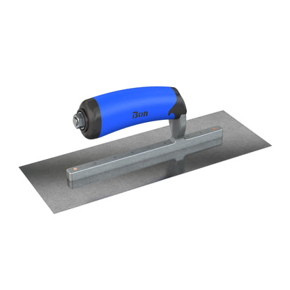 Bon Tool Carbon Steel Square End Finish Trowel - Comfort Wave Handle