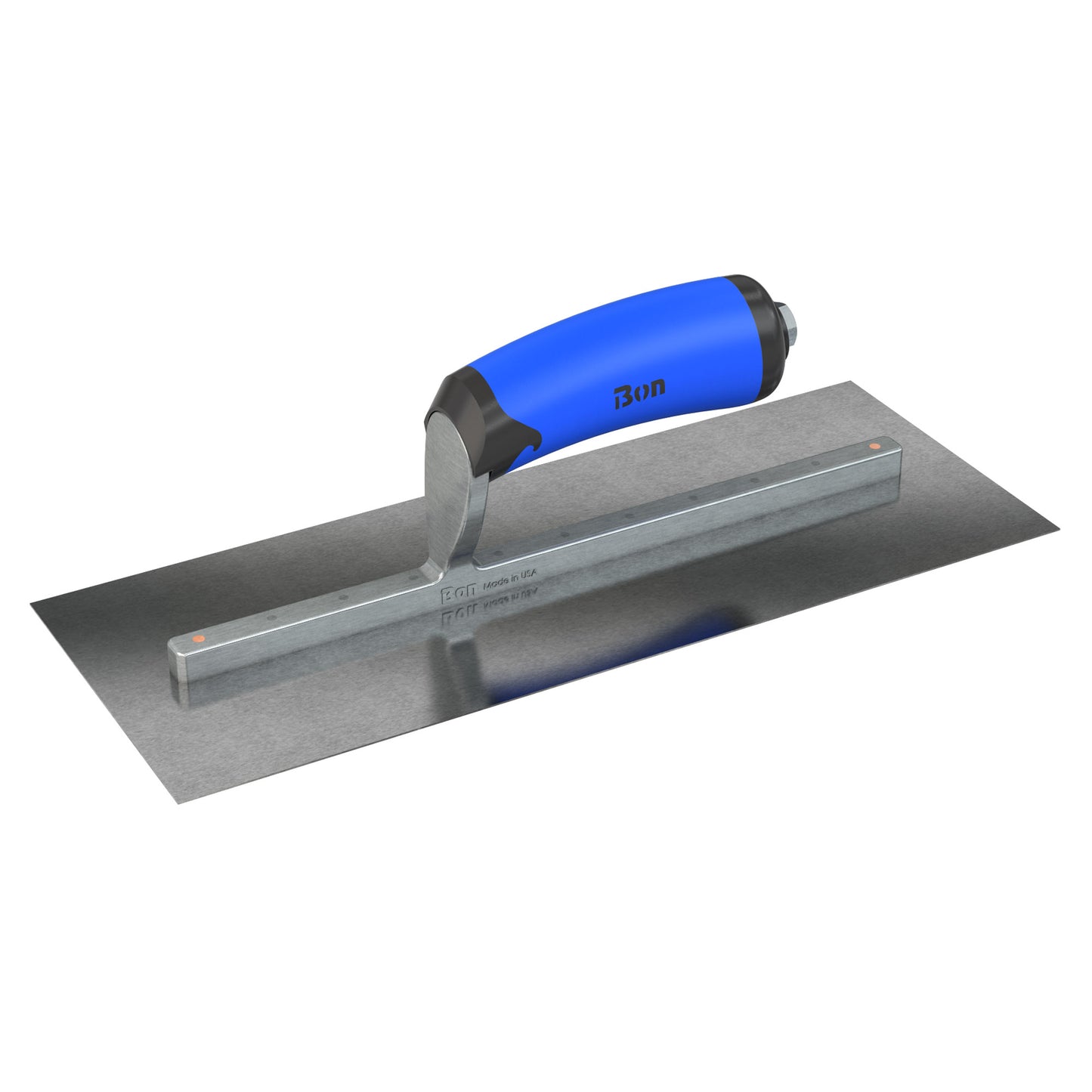 Bon Tool Carbon Steel Square End Finish Trowel - Comfort Wave Handle