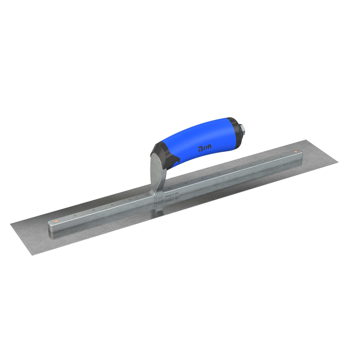 Bon Tool Carbon Steel Square End Finish Trowel - Comfort Wave Handle