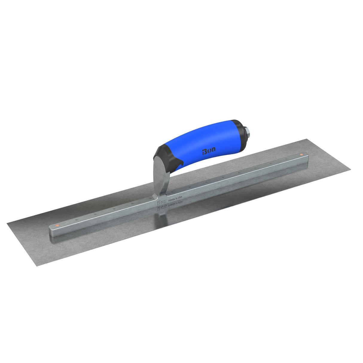 Bon Tool Carbon Steel Square End Finish Trowel - Comfort Wave Handle
