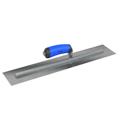 Bon Tool Carbon Steel Square End Finish Trowel - Comfort Wave Handle