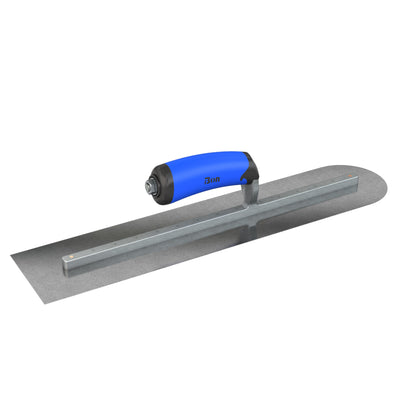 Bon Tool Carbon Steel Square/Round Trowel - Comfort Wave Handle