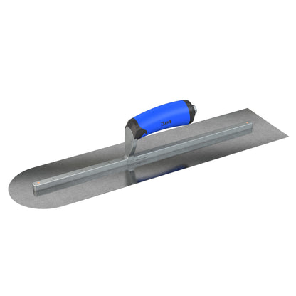 Bon Tool Carbon Steel Square/Round Trowel - Comfort Wave Handle