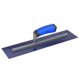 Bon Tool Ultra Flex Blue Steel Square End Finish Trowel  - Comfort Wave Handle