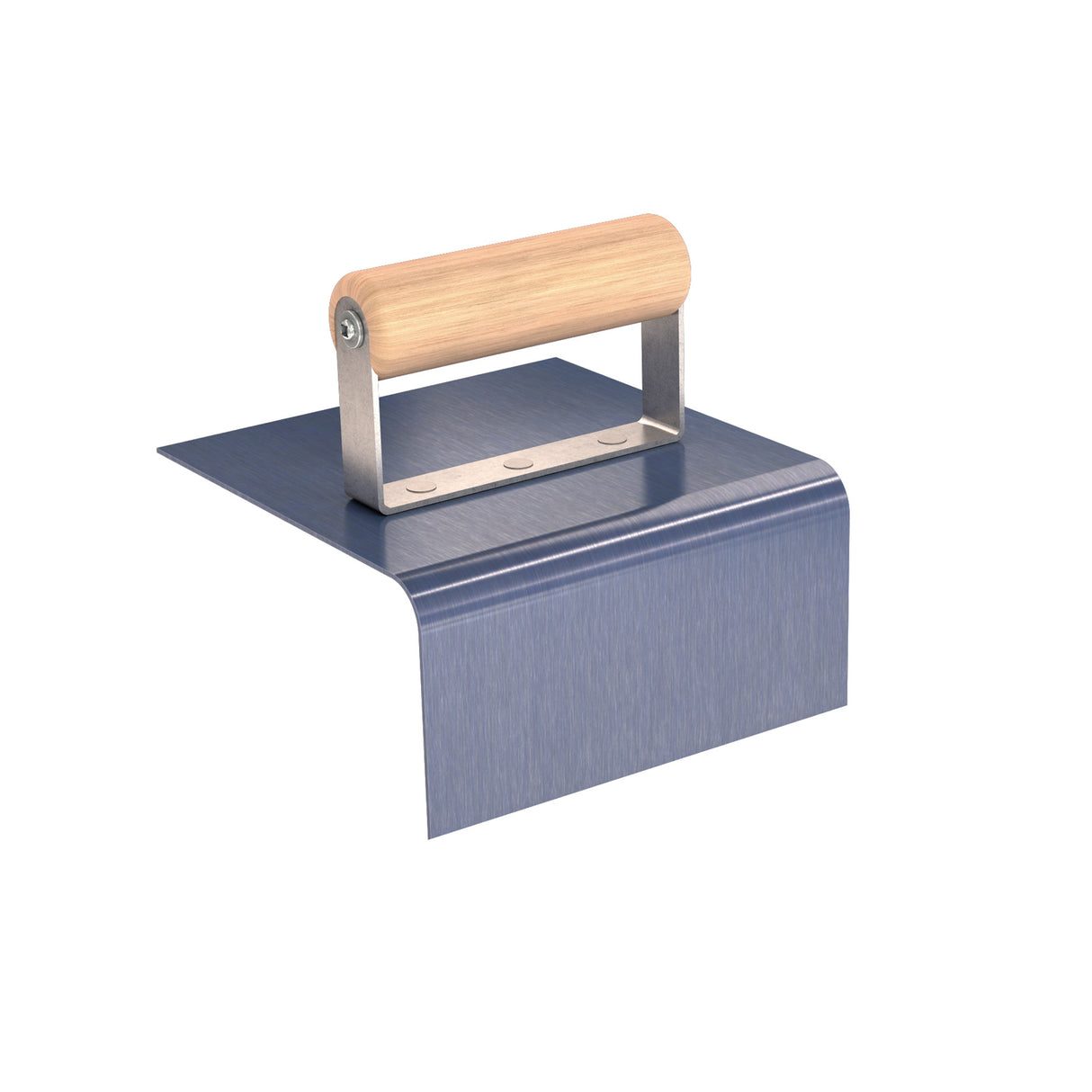 Bon Tool Blue Steel Hand Outside Step Tool - Wood Handle