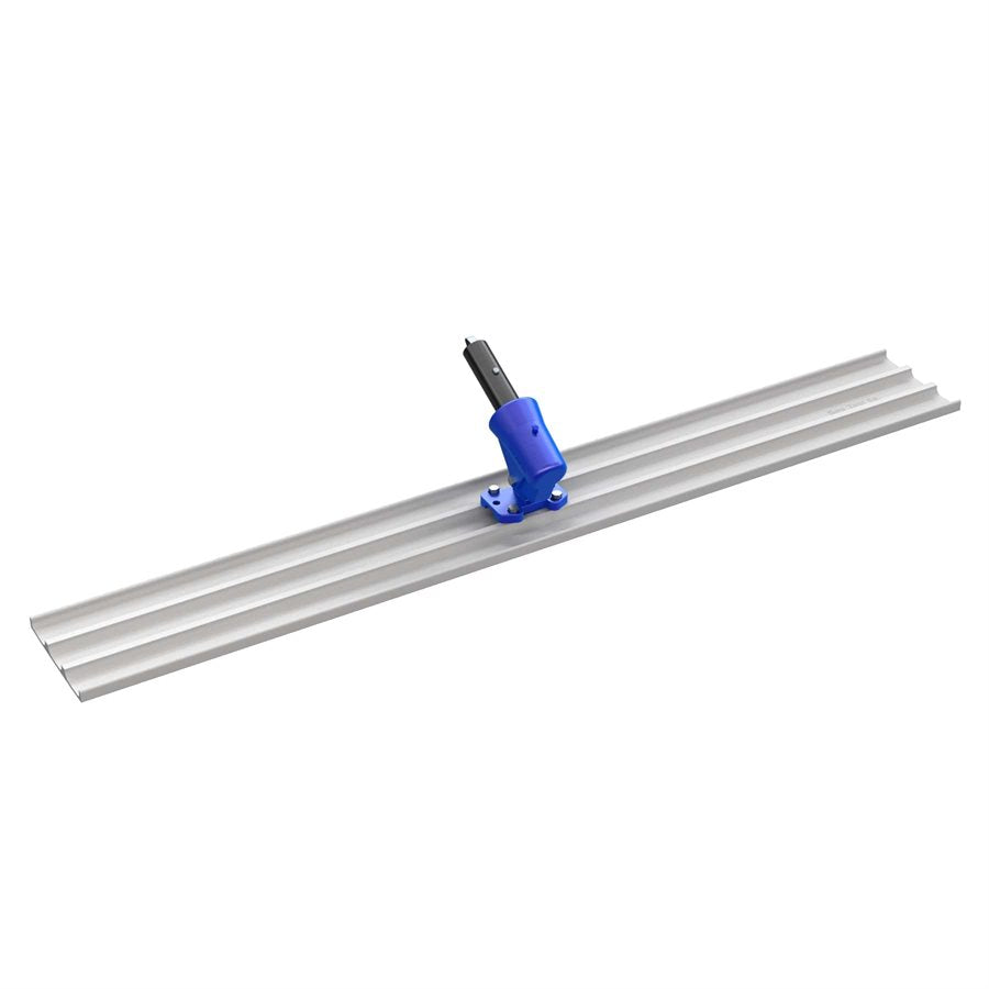 Bon Tool Square End Magnesium Bull Float with Wormgear Bracket