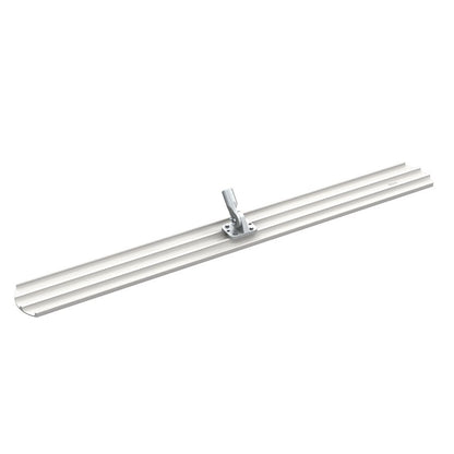 Bon Tool Round End Magnesium Bull Float with Threaded Handle Bracket
