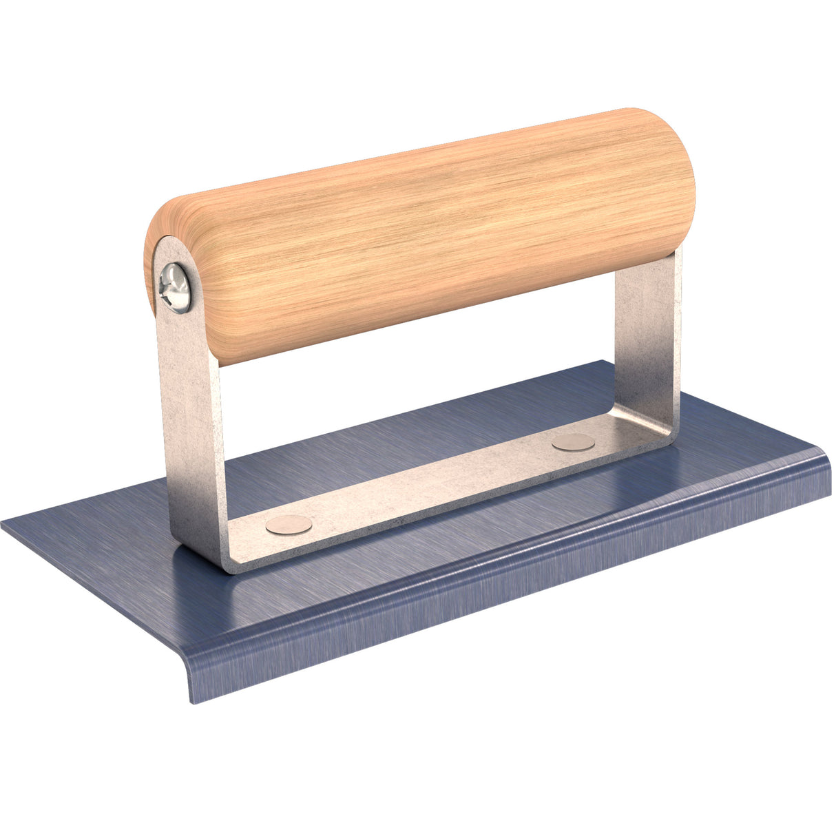 Bon Tool Blue Steel Sidewalk Edger - Wood Handle