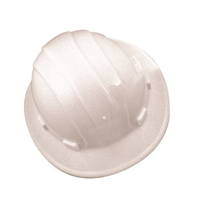Bon Tool Hard Hat - Full Brim - White
