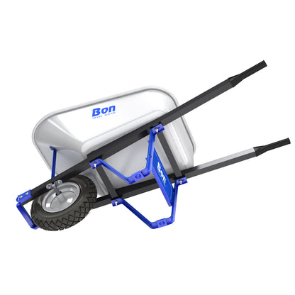 Bon Tool Trade Tough Steel Tray Wheel Barrow