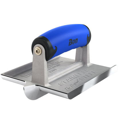 Bon Tool Stainless Steel Concrete Bullet™ Groover - Comfort Wave Handle