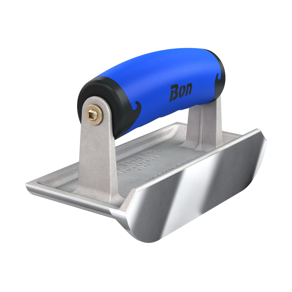 Bon Tool Stainless Steel Concrete Bullet™ Edger - Comfort Wave Handle